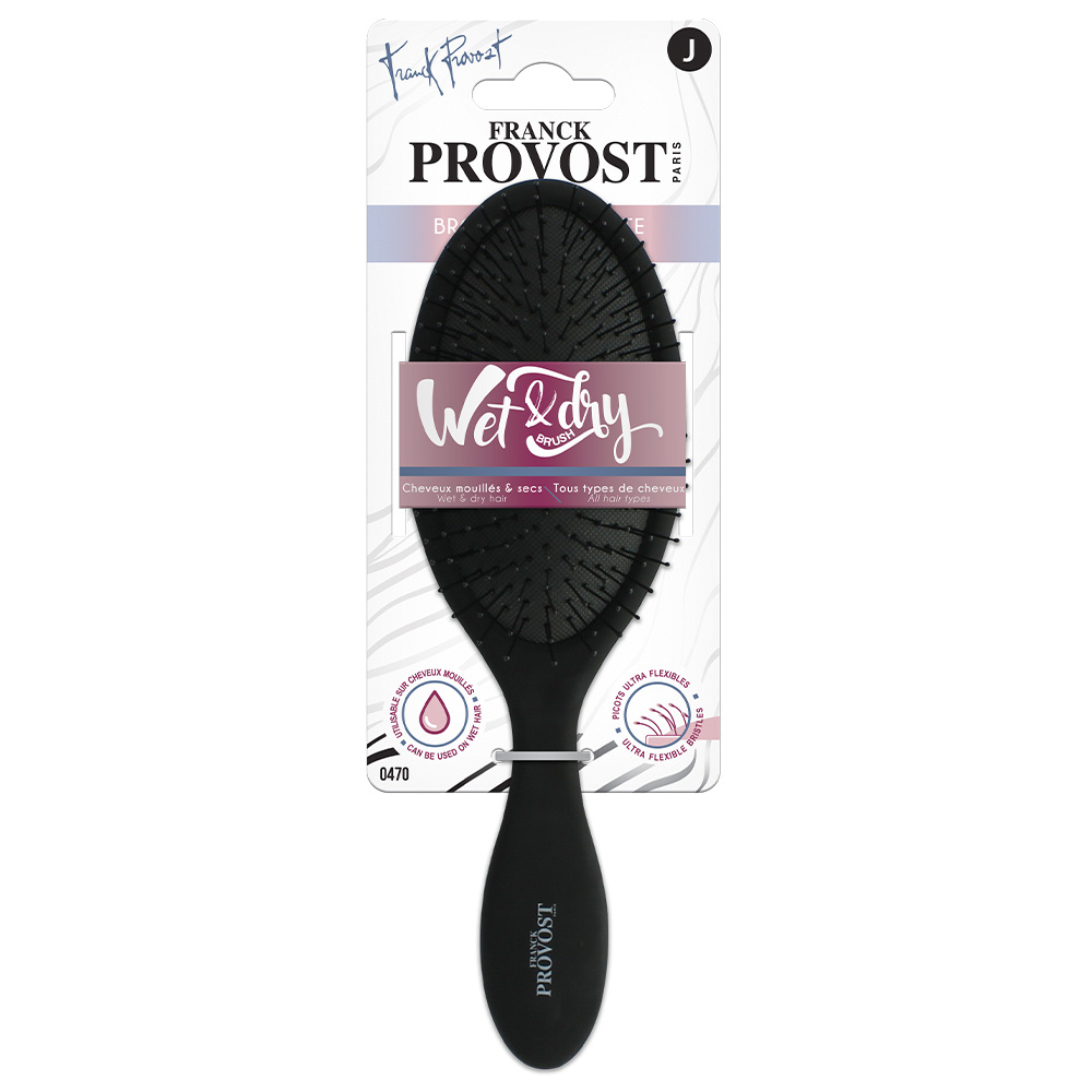Franck Provost WET & DRY BRUSH / BROSSE DÉMÊLANTE CHEVEUX SECS & MOUILLÉS BROSSE CHEVEUX