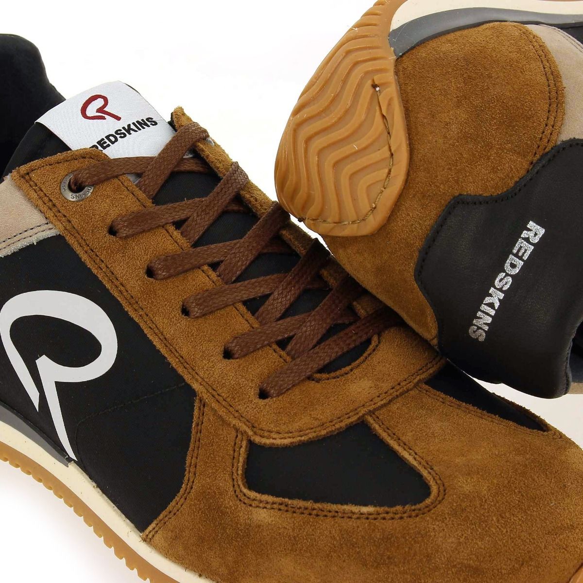 Redskins  BRILLANT  - cognac noir