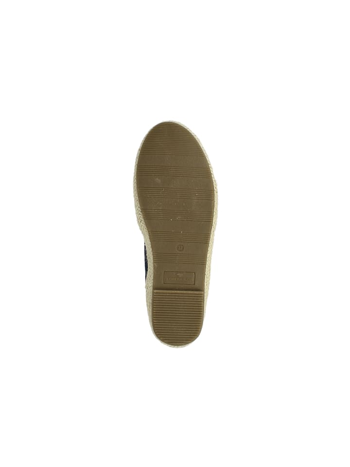 Tom Tailor Espadrilles in Blau günstig kaufen