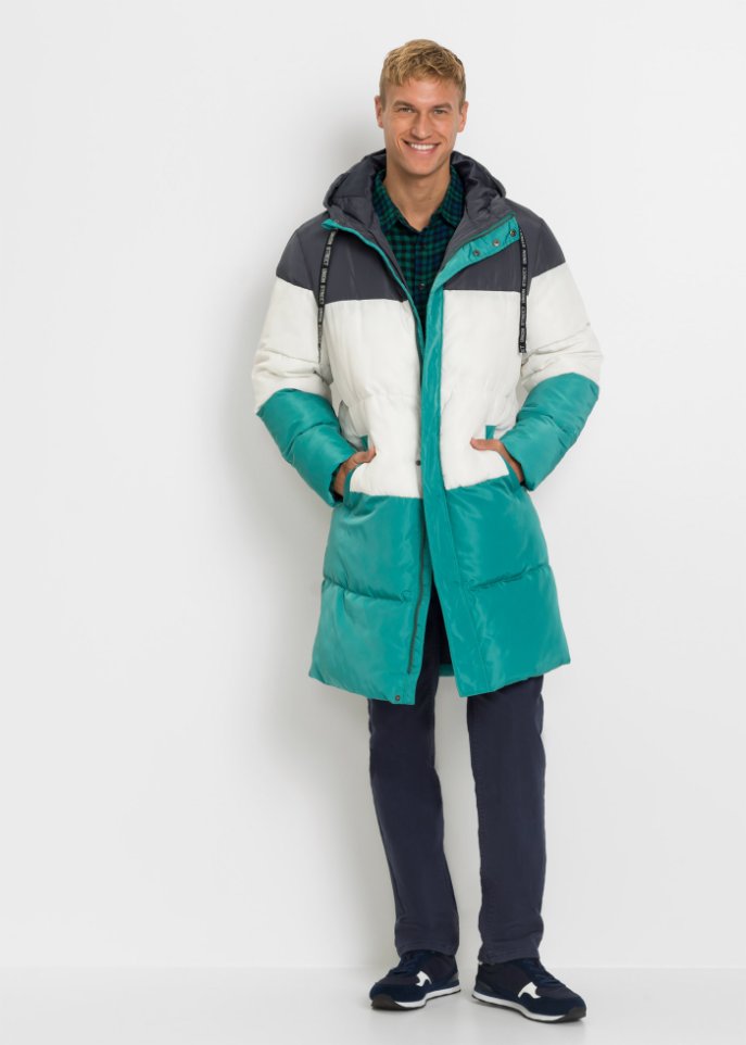 Steppmantel aus recyceltem Polyester