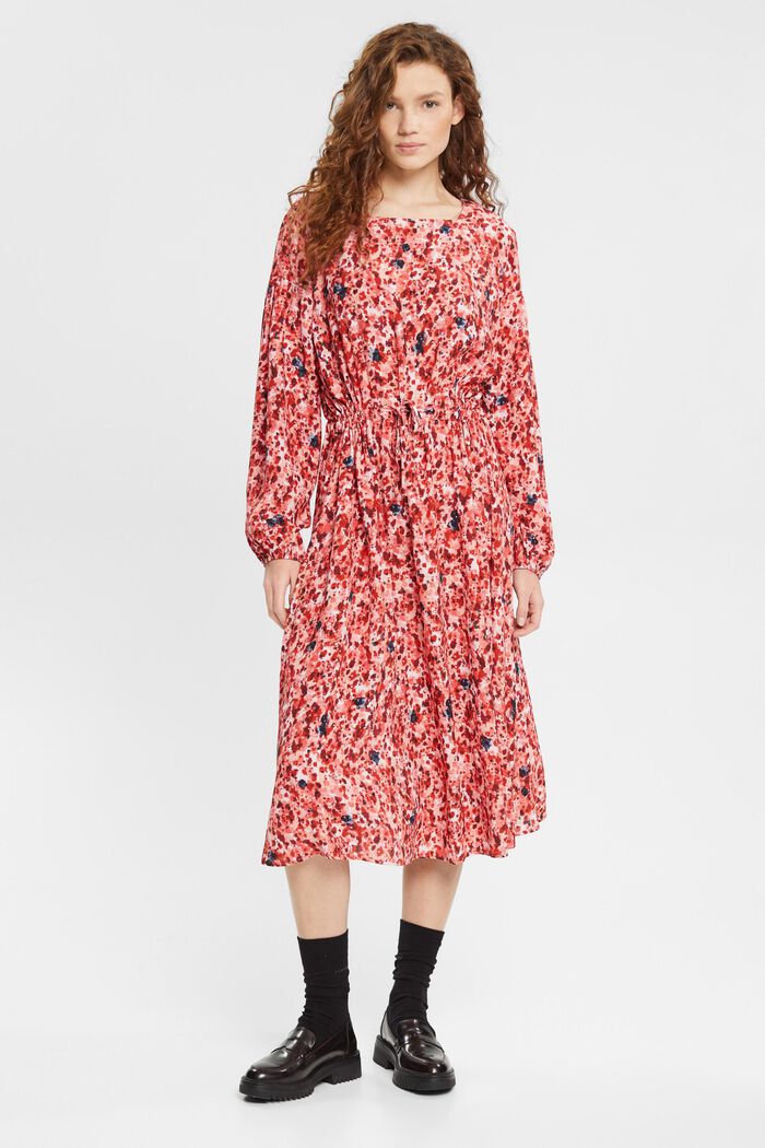 Midikleid mit Muster