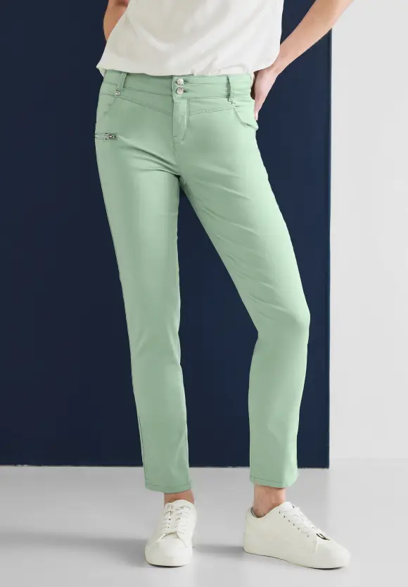 Street One Casual Fit Hose mit Zipper