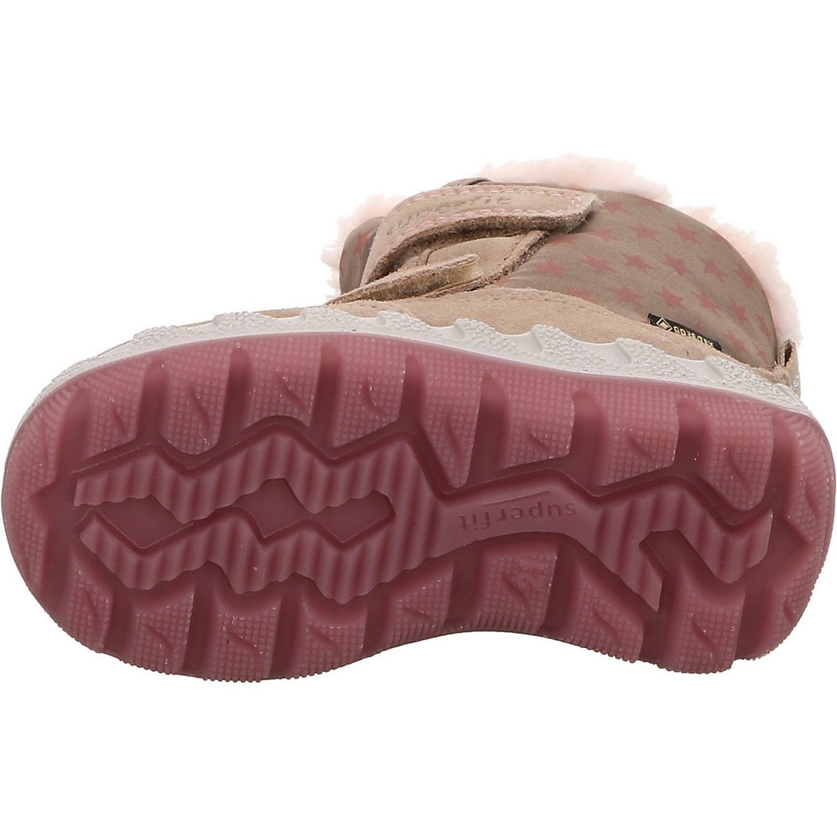 Baby Lauflernschuhe Krabbelschuhe Icebird Boots Babyschuhe Mädchen Leder-/Textilkombination bedruckt Halbschuhe