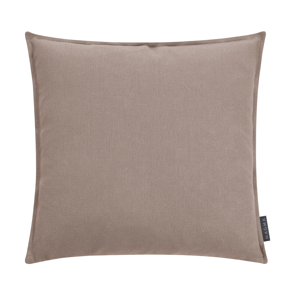 Kissenhülle Lion taupe uni