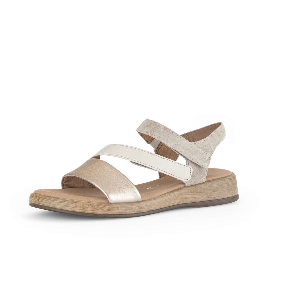 Gabor comfort Riemchensandale beige