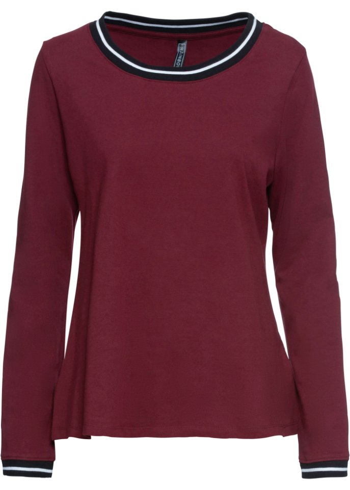 Langarmshirt aus Bio Baumwolle