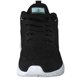 Skechers Bobs Squad Vegan Sneaker in schwarz