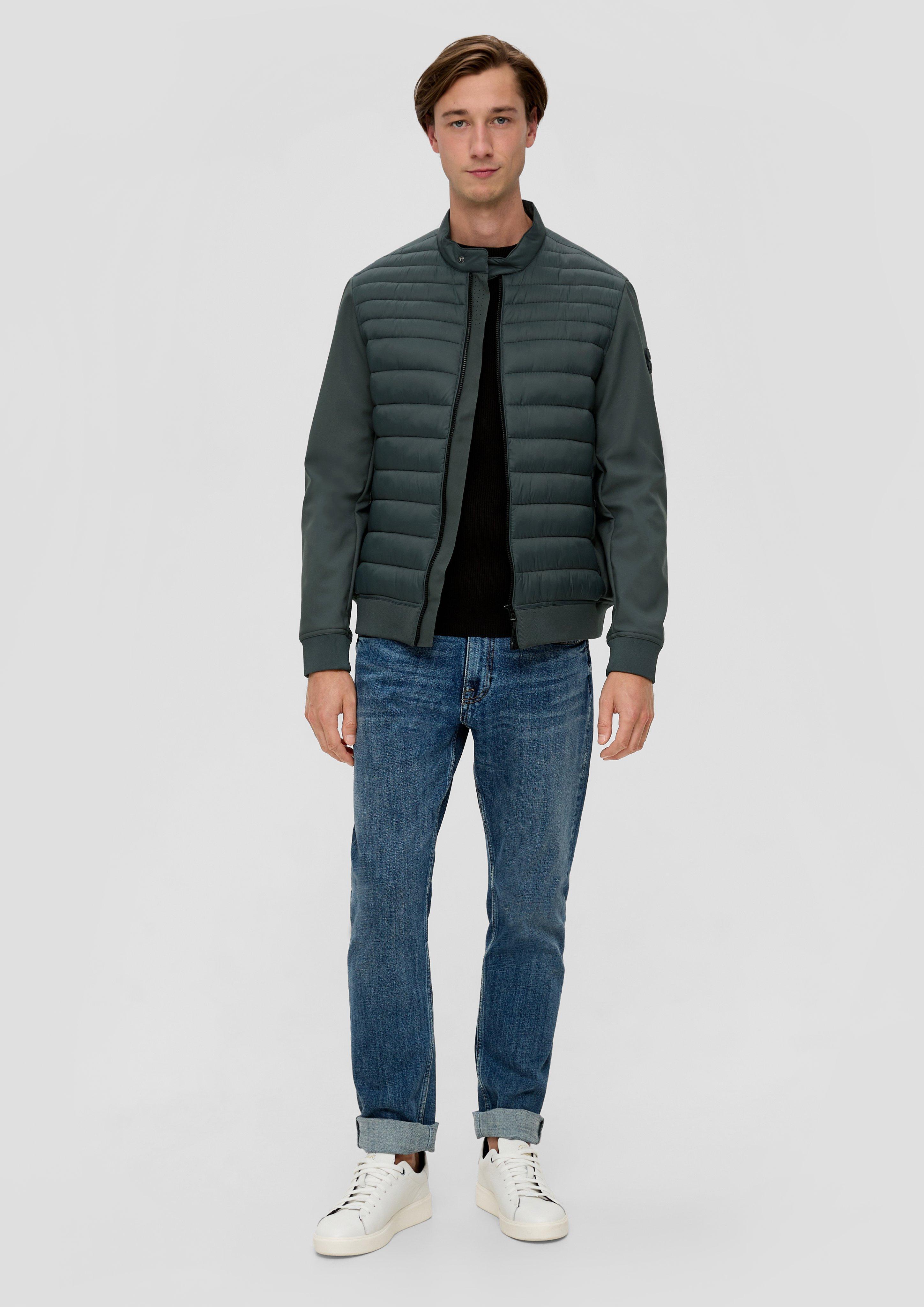 Softshelljacke im Fabricmix  2131733-7909