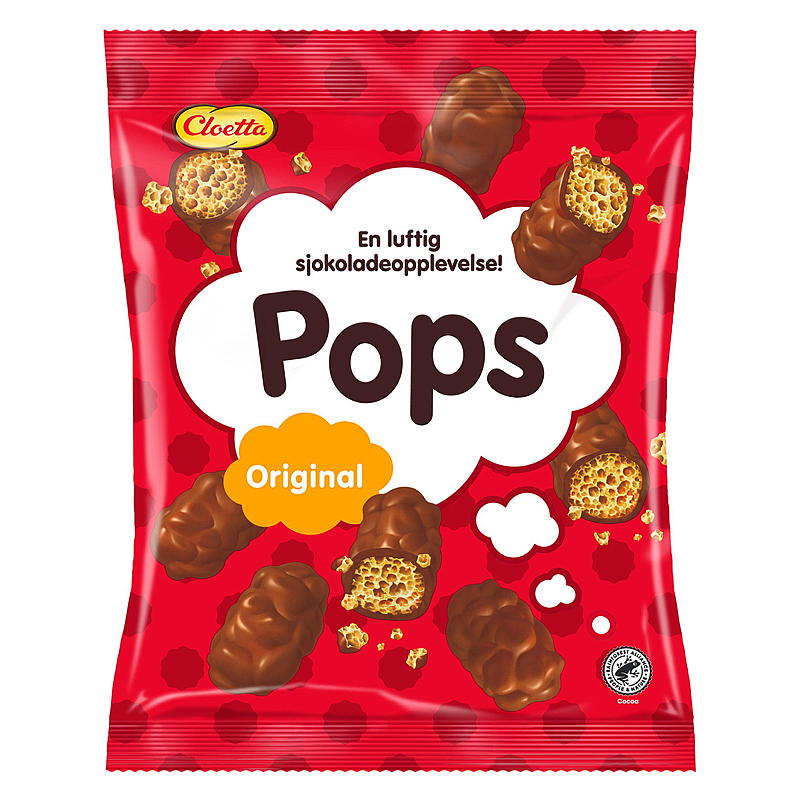 Cloetta Pops 210 g Original