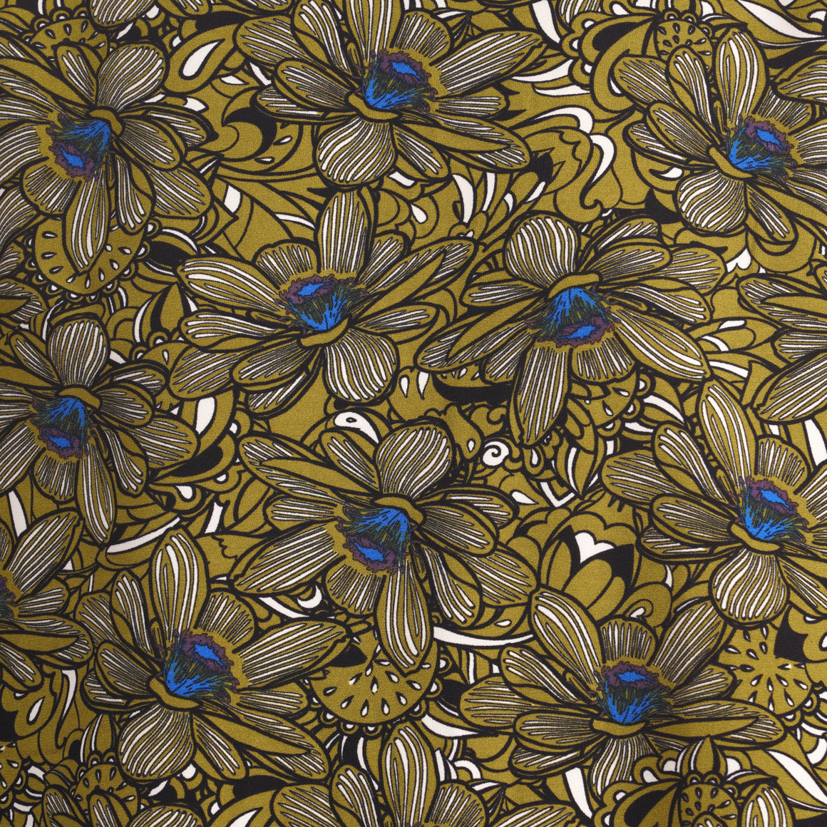 Damen Kleid mit Retro-Print