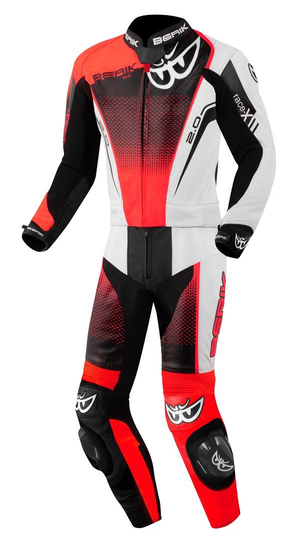 Berik Motorradkombi XR-Ace Evo perforierte 2-Teiler Motorrad Lederkom