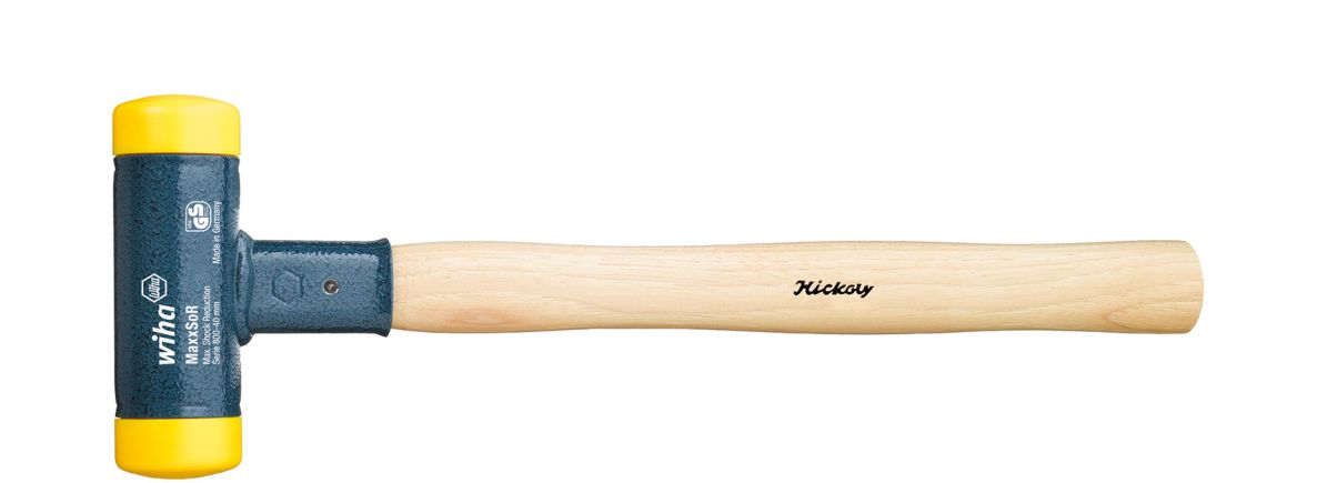 Wiha 02093 Plastic hammer, recoil-free, medium-hard