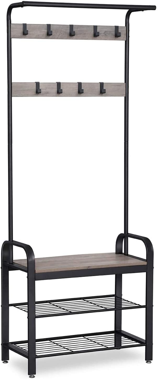 Vasagle Wäscheständer, 183x72x33.7cm, Weiß