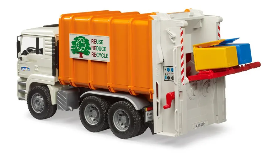 BRUDER - MAN TGA Müll-LKW Hecklader