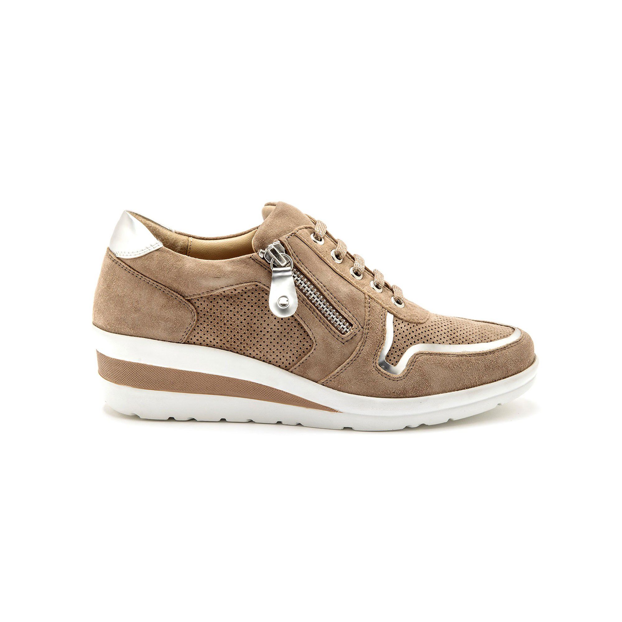 Derbies à lacets, petit compensé