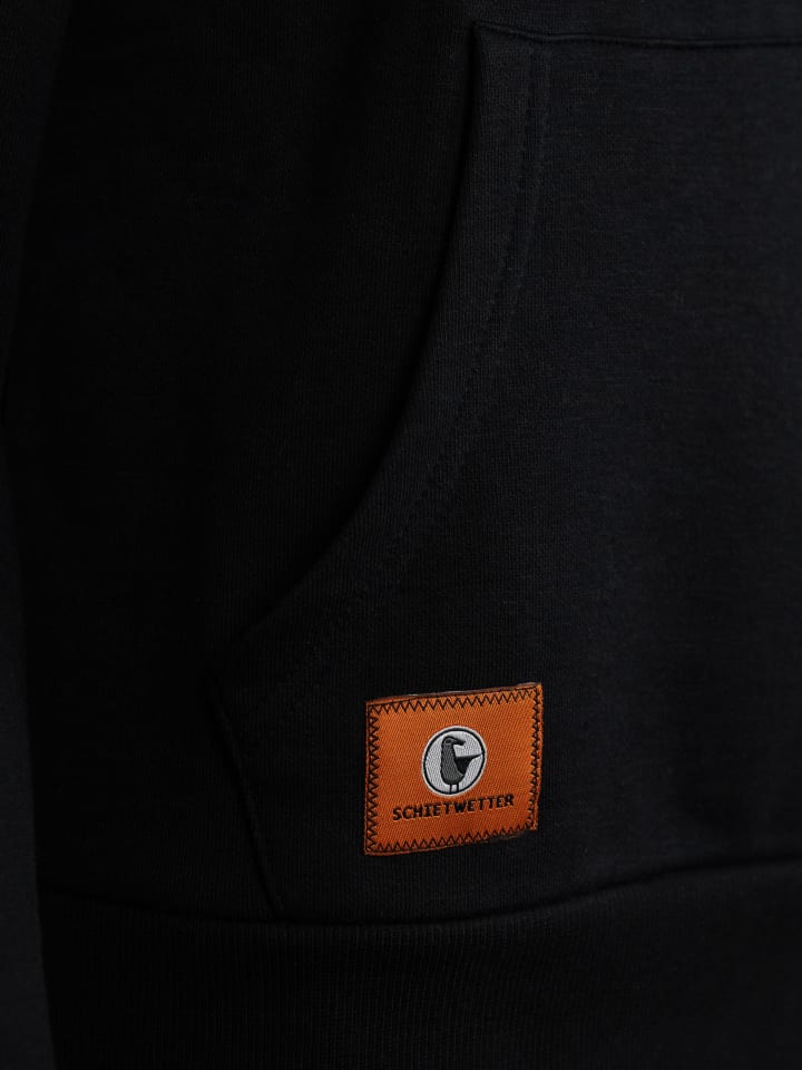 SCHIETWETTER Hoodie Malte in black günstig kaufen