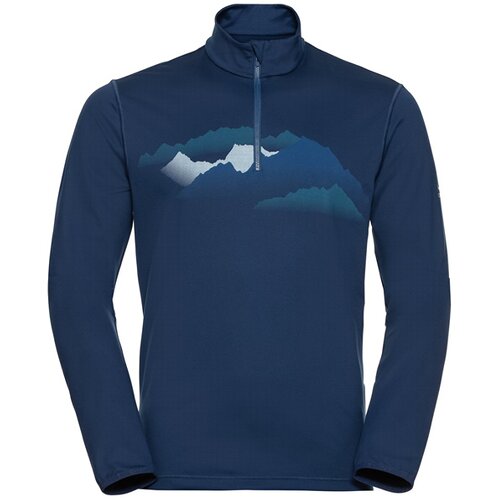 HERREN MIDLAYER 1/2 ZIP TRAFOI
