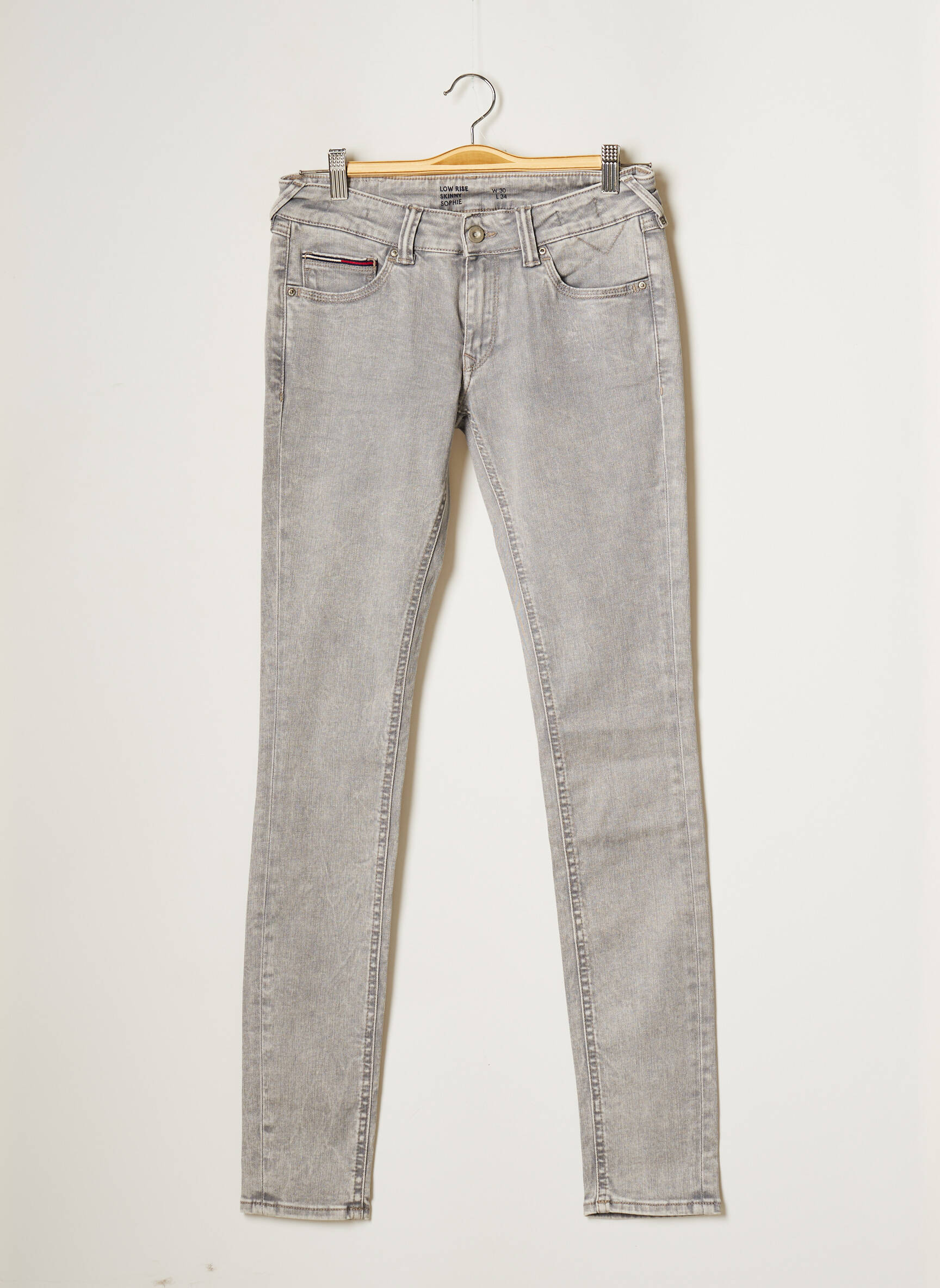 Tommy Hilfiger Jeans Skinny Femme couleur gris