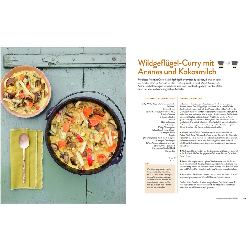 HEEL Verlag Buch: Wild im Dutch Oven