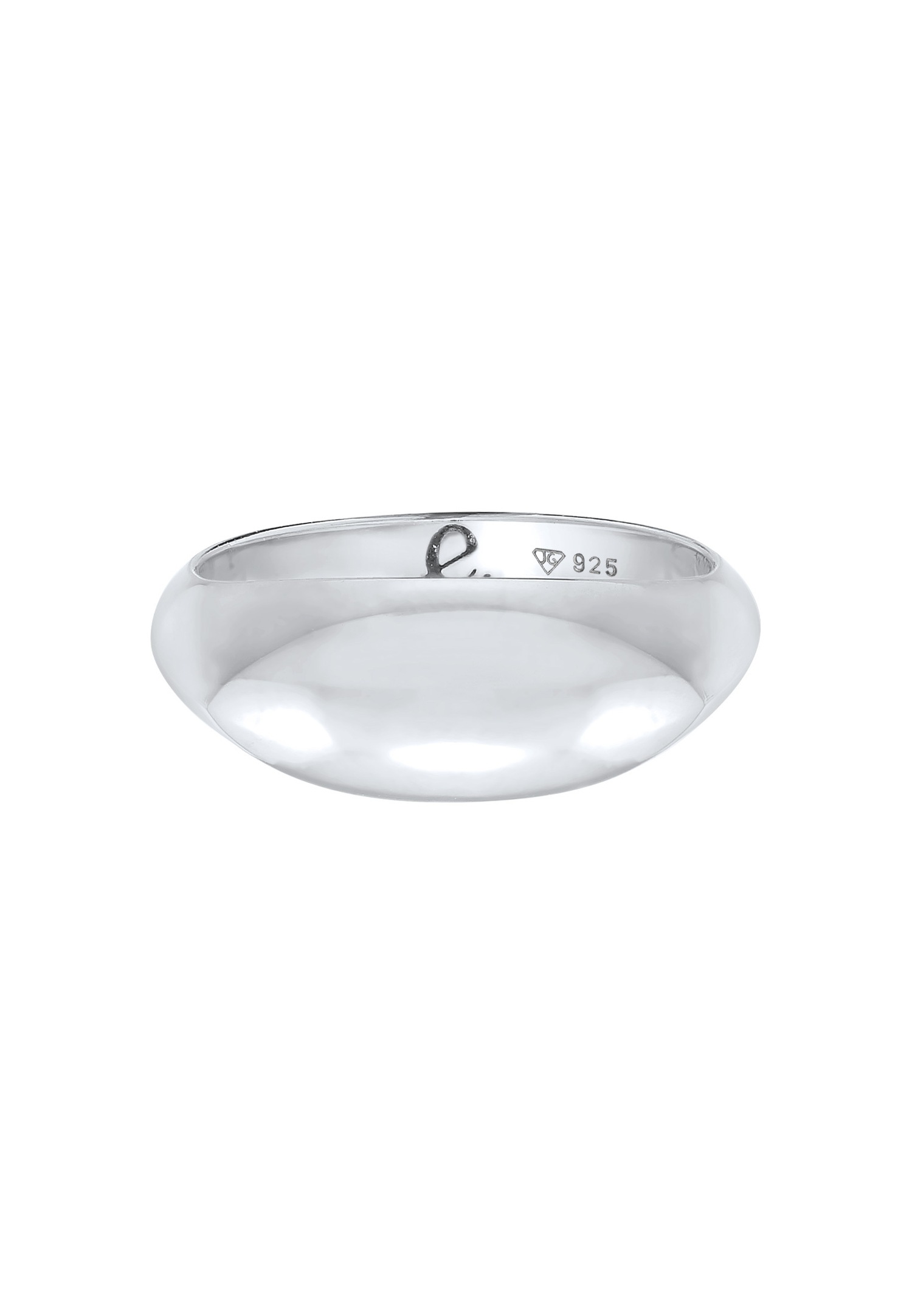 Elli PREMIUM Elli PREMIUM ženski prsten s pečatom marquise, osnovni dizajn, u srebru 925 s rodijem