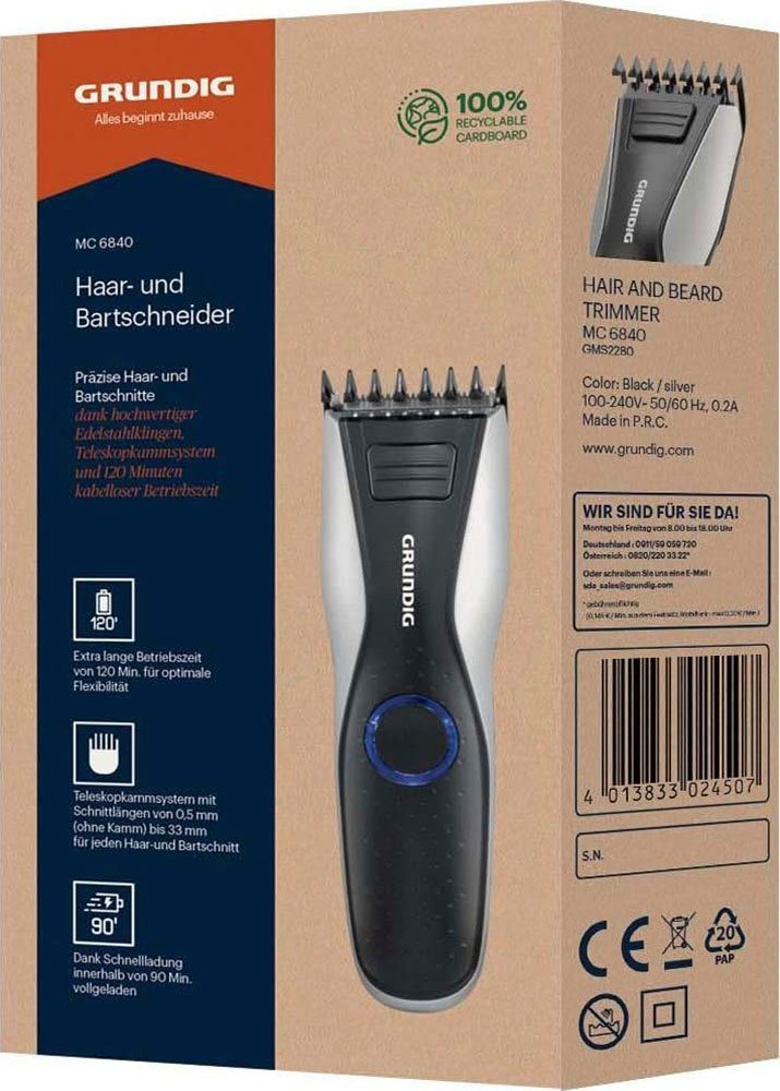 Grundig Haar- und Bartschneider MC 6840