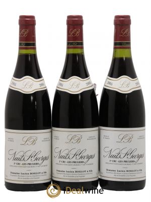 Nuits Saint-Georges 1er Cru Les Pruliers Lucien Boillot & Fils (Domaine)  2005 - Lot de 3 Bouteilles