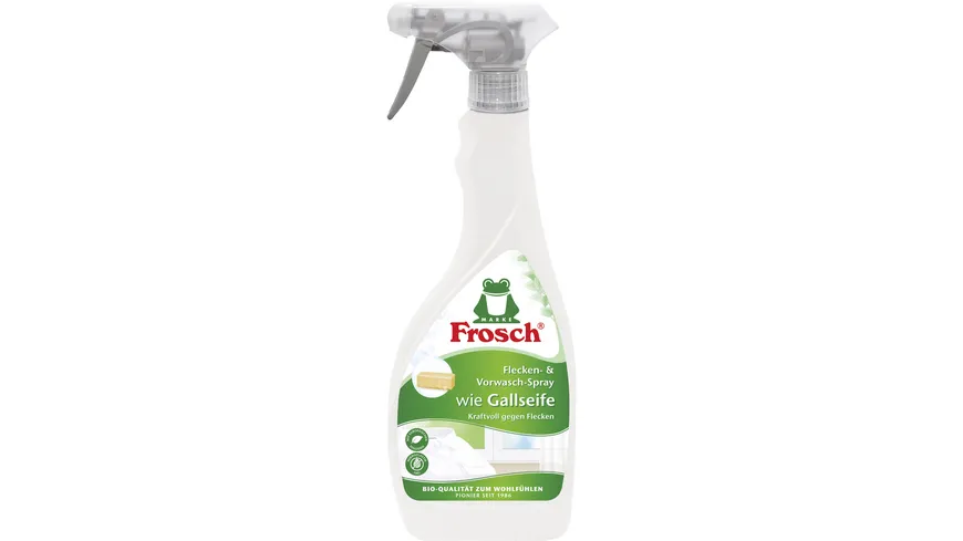 Frosch Flecken- und Vorwaschspray wie Gallseife 500 ml