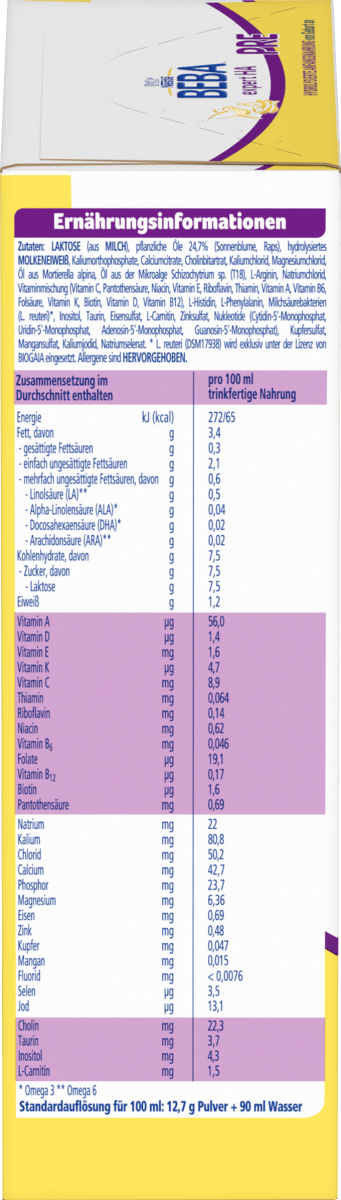 Anfangsmilch Expert HA Pre von Geburt an, 0,55 kg