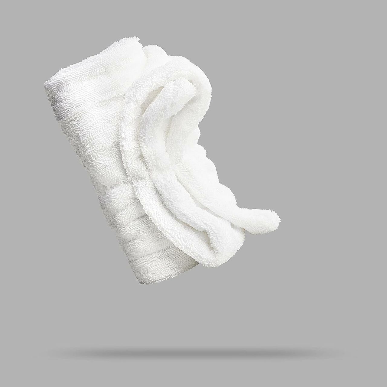 ShinyChiefs ORCA DRYINGTOWEL - Fusselfreies Mikrofasertuch - 80x50cm, weiß