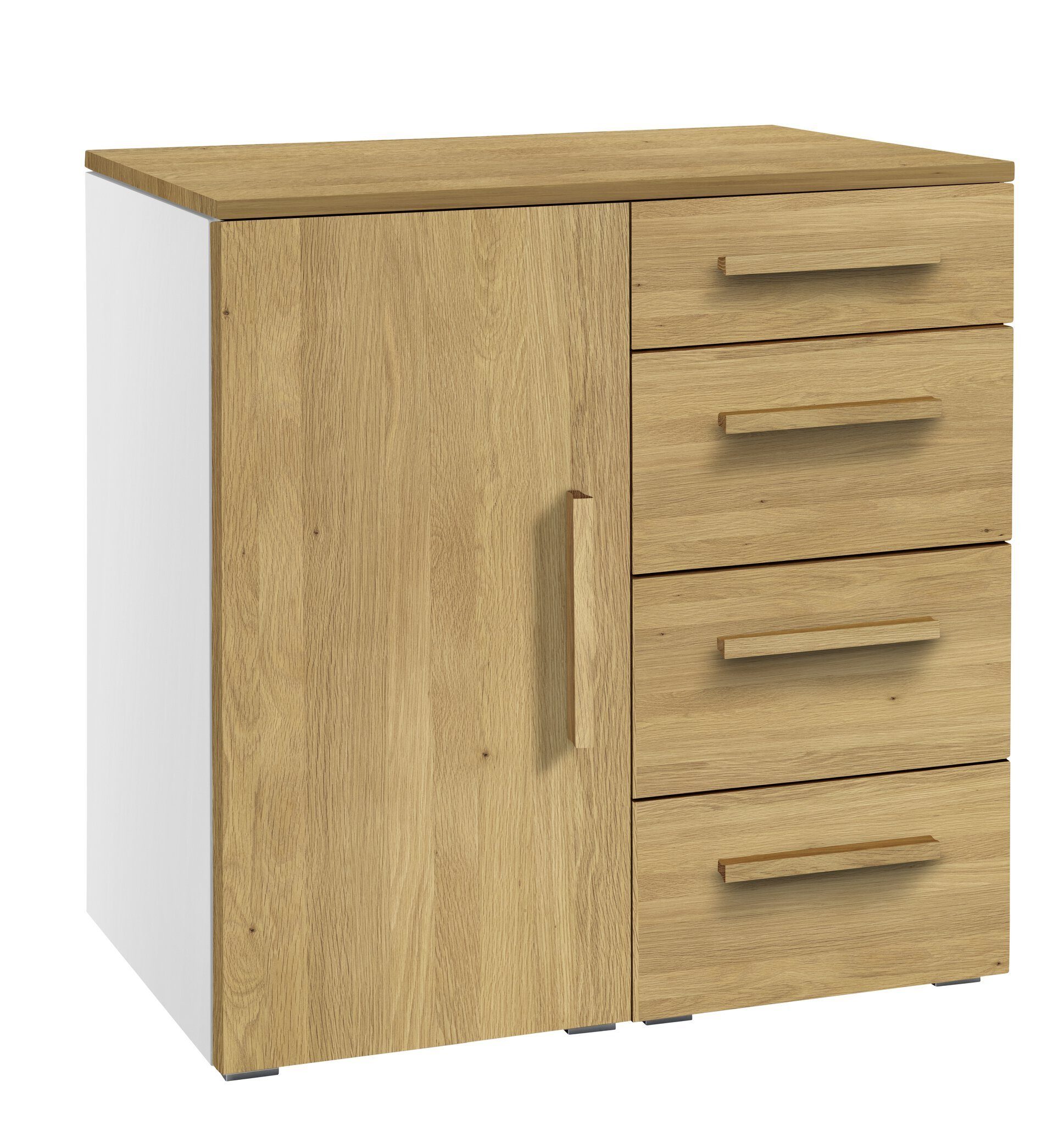 HASENA Highboard Hasena Accessoires Qunito Kommode Massivholz 90x50x85 (1)