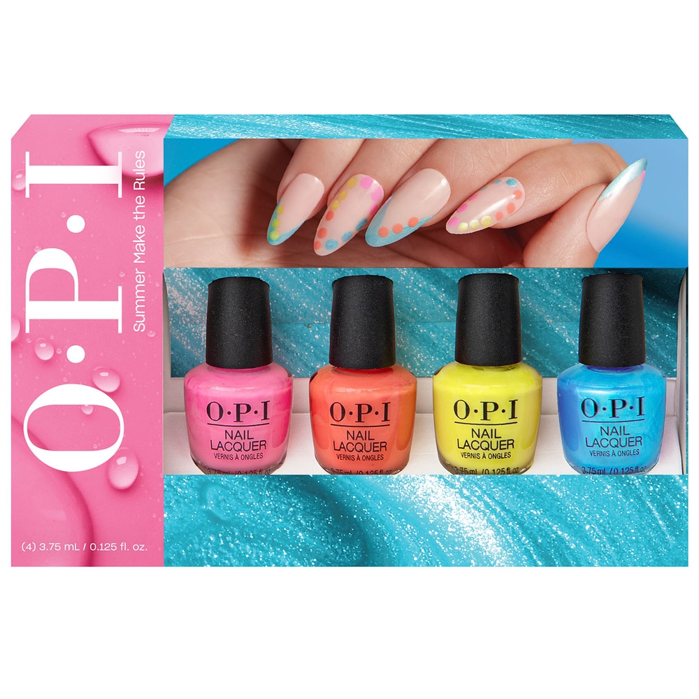 O.P.I Kit de 4 minis vernis à ongles (x3,75 ml)¿ OPI Collection été 2023 Vernis à ongles classique