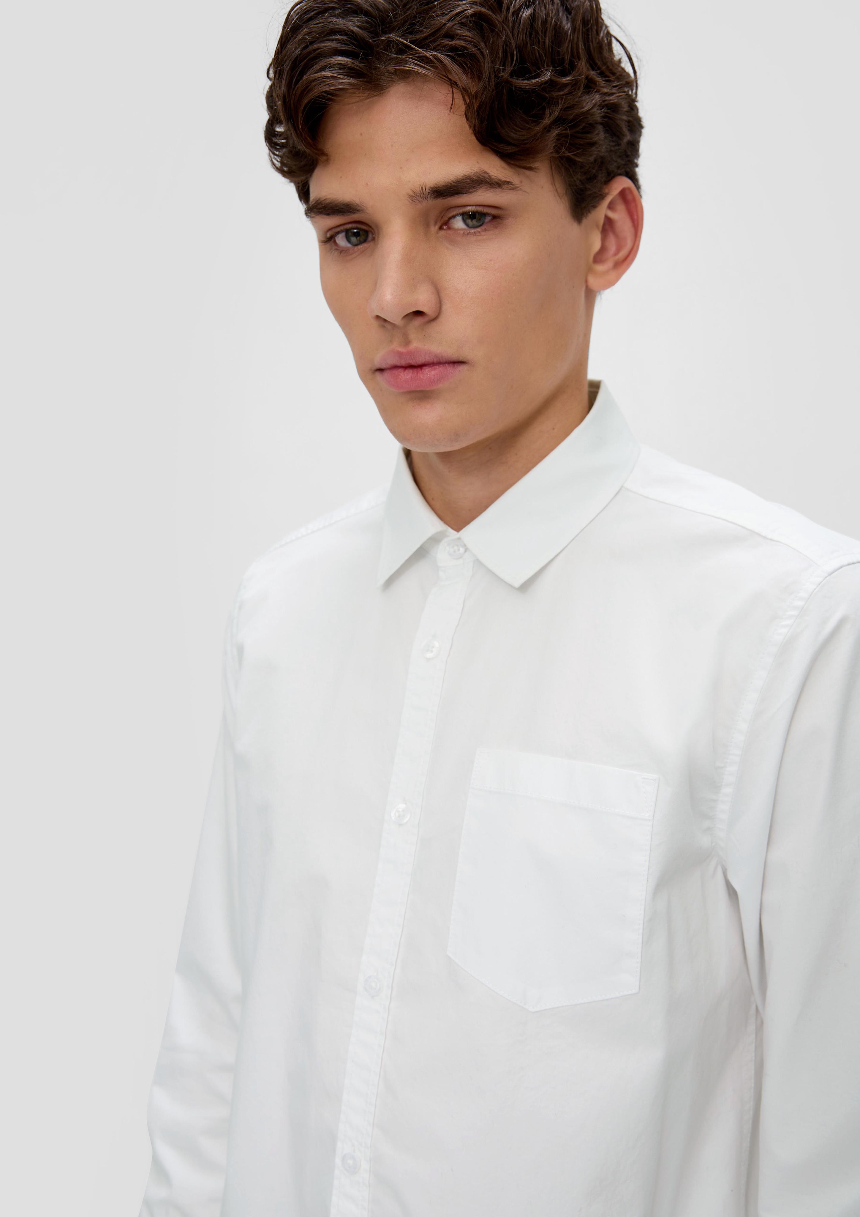 Regular: Hemd aus Twill  2138757-0100