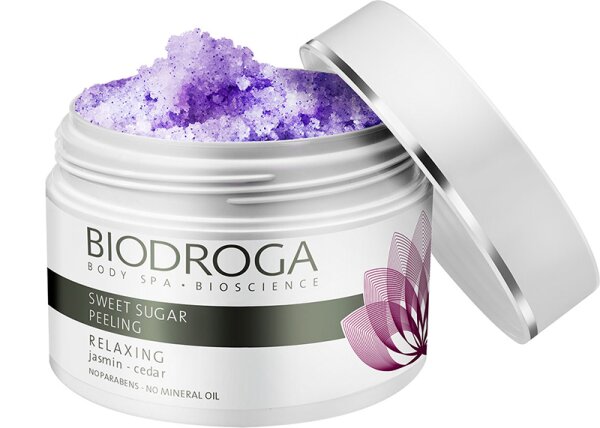 Biodroga Body Relaxing Sweet Sugar Peeling Gesichtspeeling
