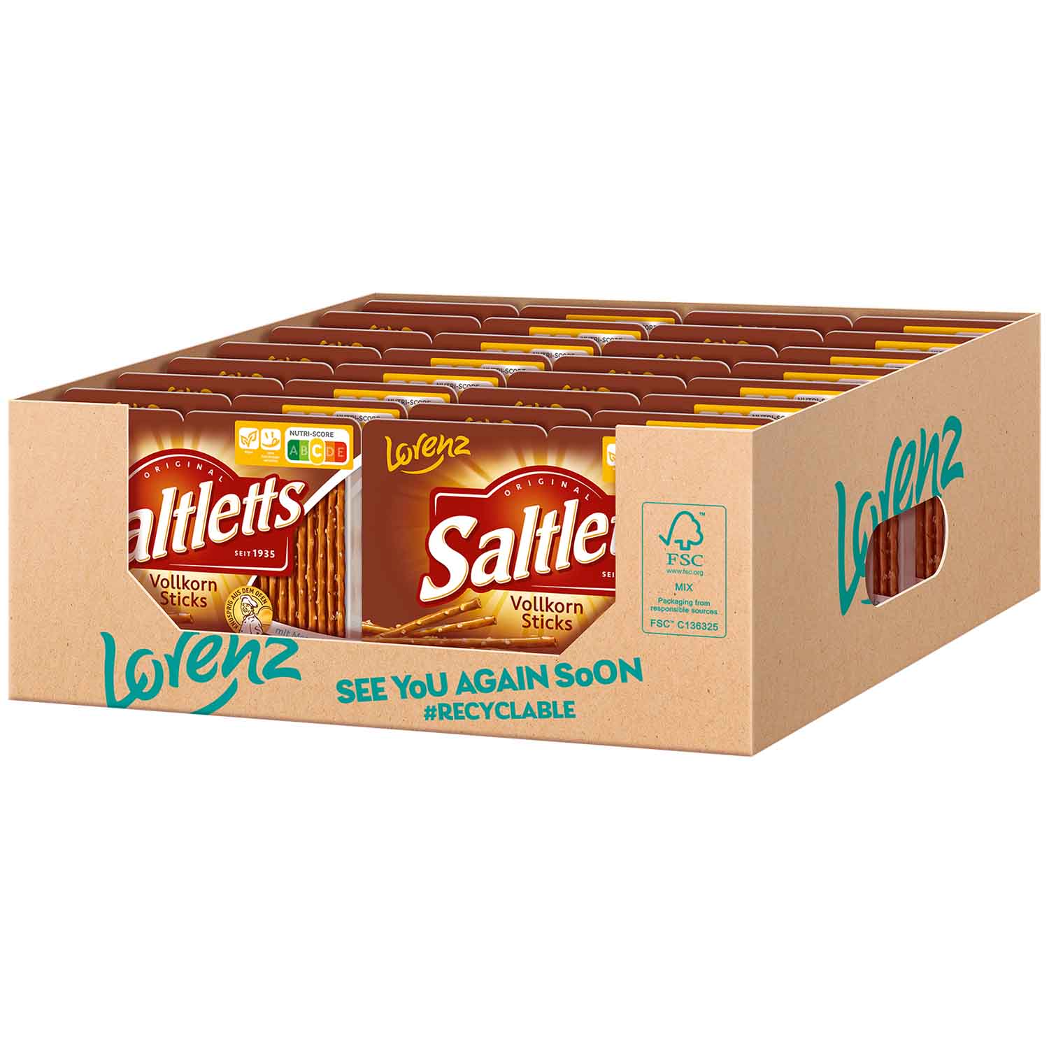 Saltletts Sticks Vollkorn 175g