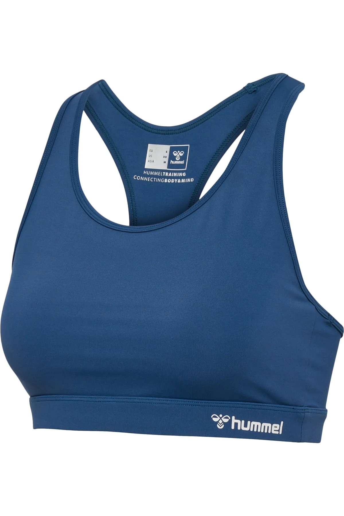 hummel  Sport-BH - Blau - Lizenzartikel