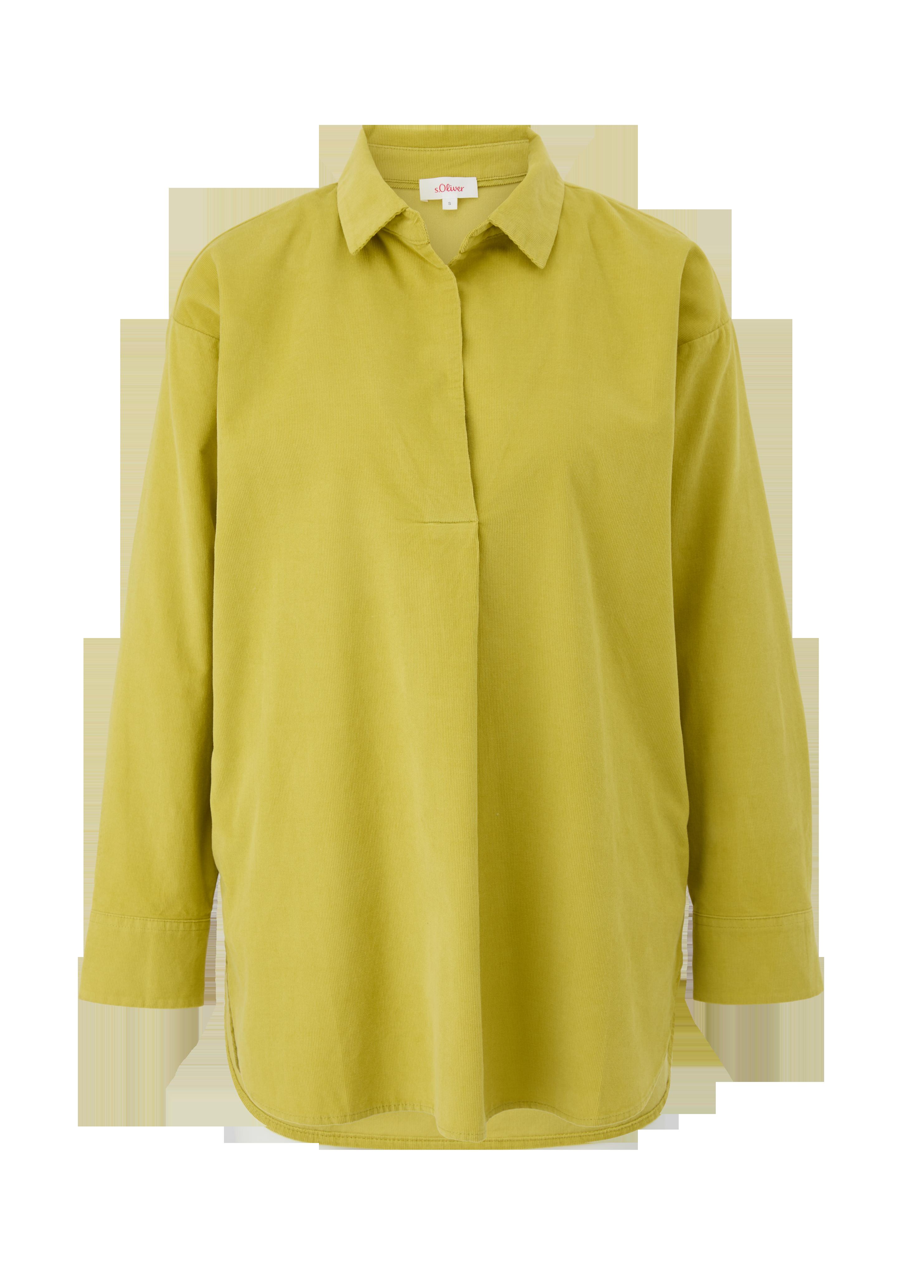 Bluse aus Feincord   2120882-1491
