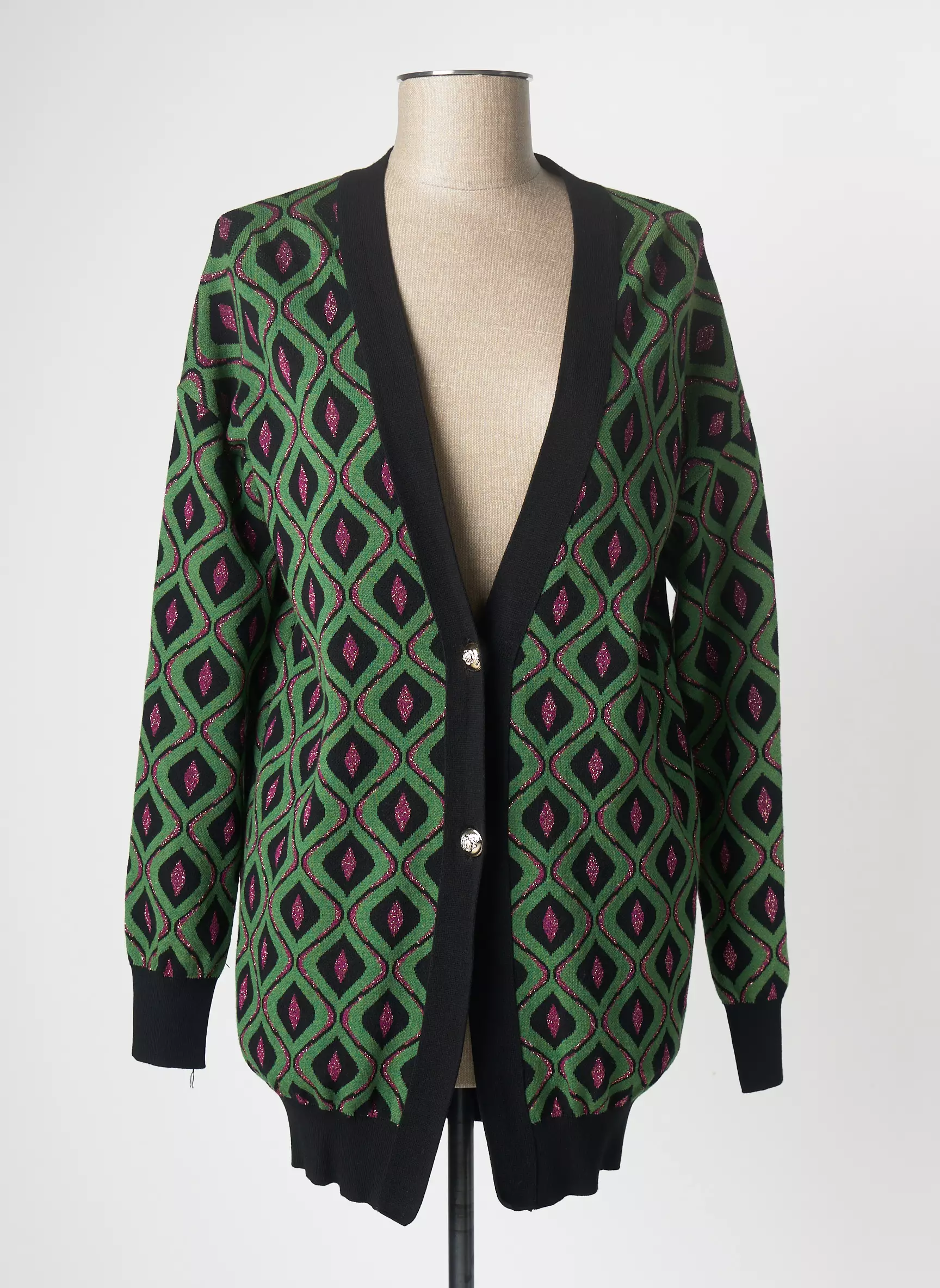 Dixie Cardigans Femme couleur vert