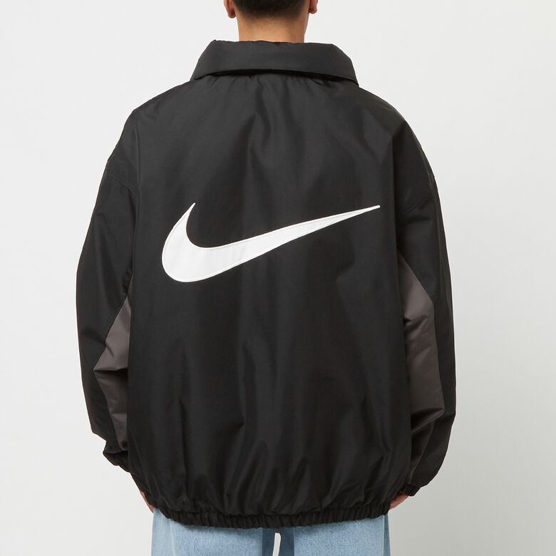 NIKE Solo Swoosh Puffer-Jacke black/white