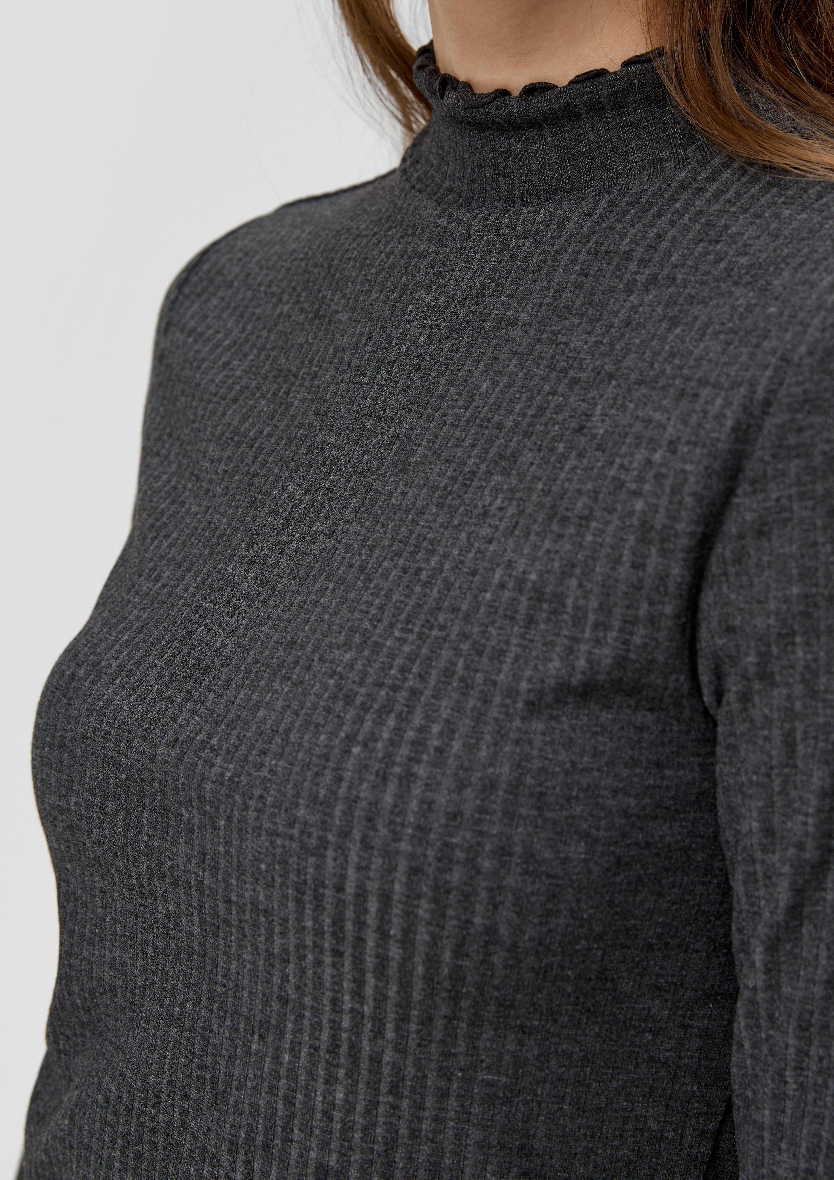 Longsleeve mit Rollsaum  2133442-99W0