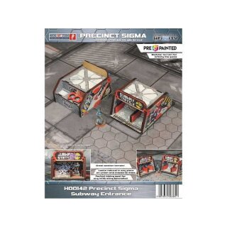 Precinct Sigma Subway Entrance (2) (Prepainted) (grey)