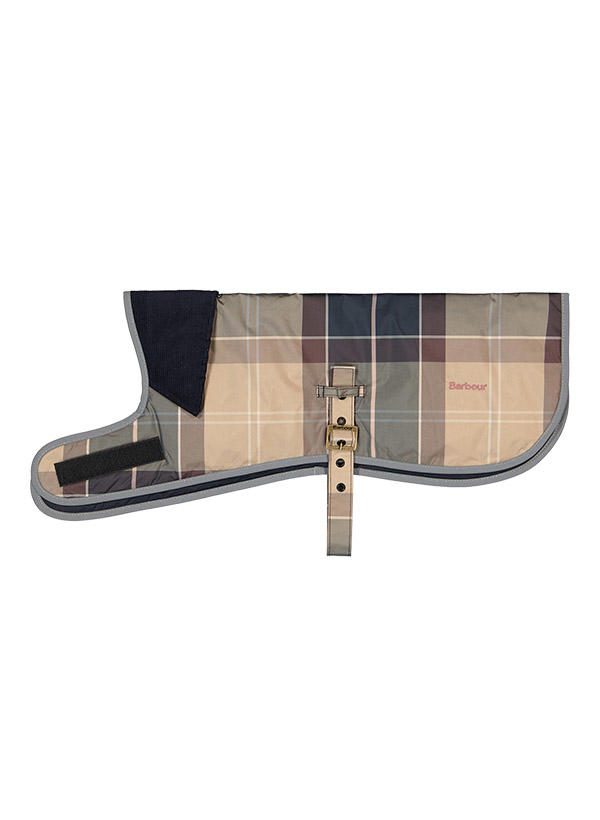 Barbour, Hundemantel, beige kariert