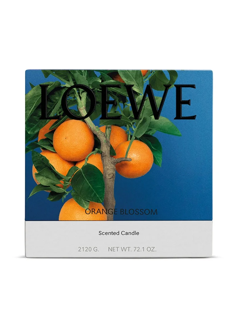LOEWE Lielā apelsīnu ziedu svece - aromātiskā svece 2120 grami
