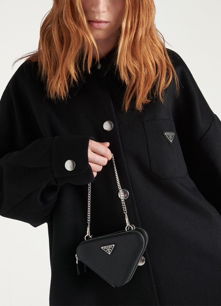 Prada Mini -nahkainen olkalaukku