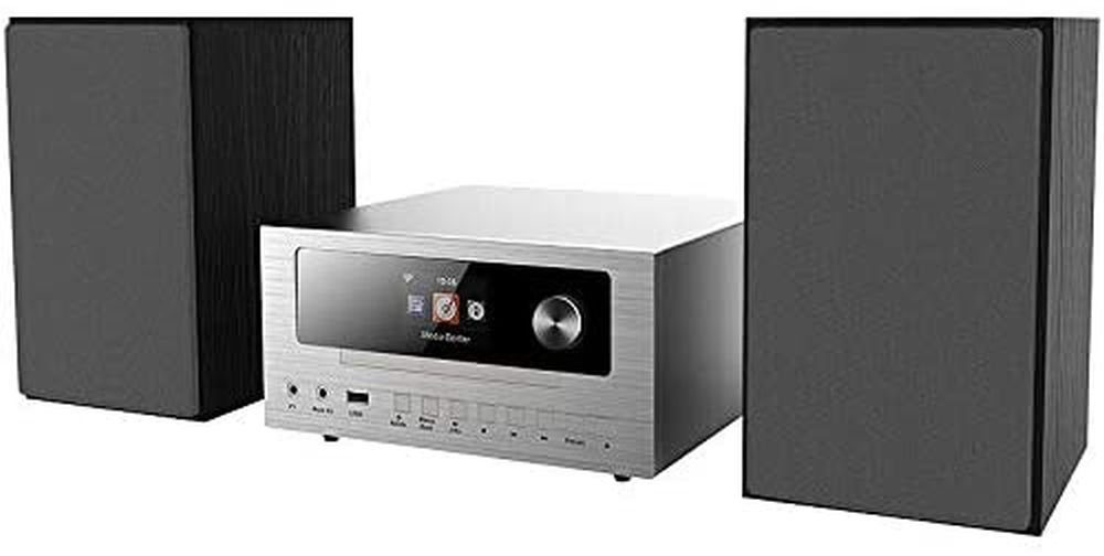 auvisio IRS-500.CD Micro-Stereoanlage mit Webradio, DAB+, FM, CD, Bluetooth Stereoanlage (Internetradio, DAB+, FM, Bluetooth 5.0, CD-Player)