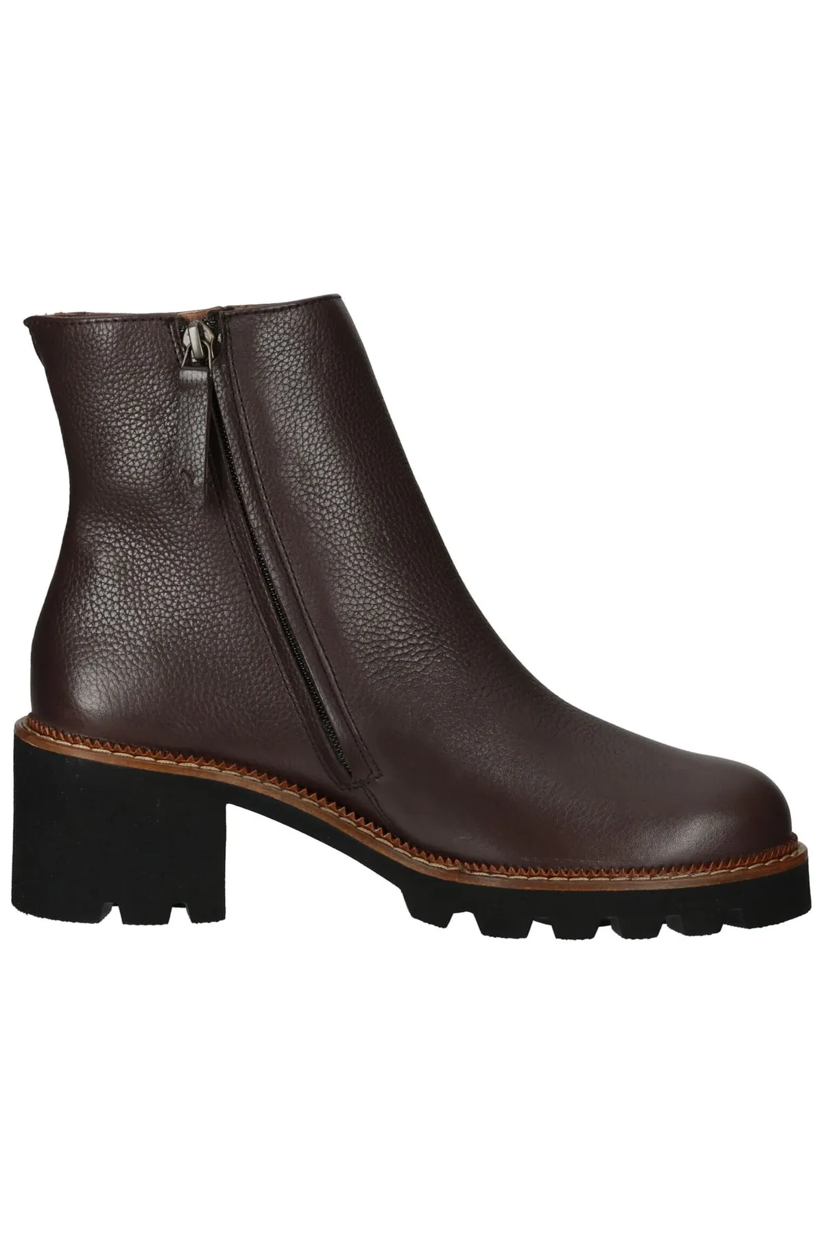 Paul Green  Stiefelette - Braun - Blockabsatz