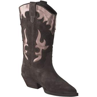 Alpe Woman Cowboy Stiefel in grau