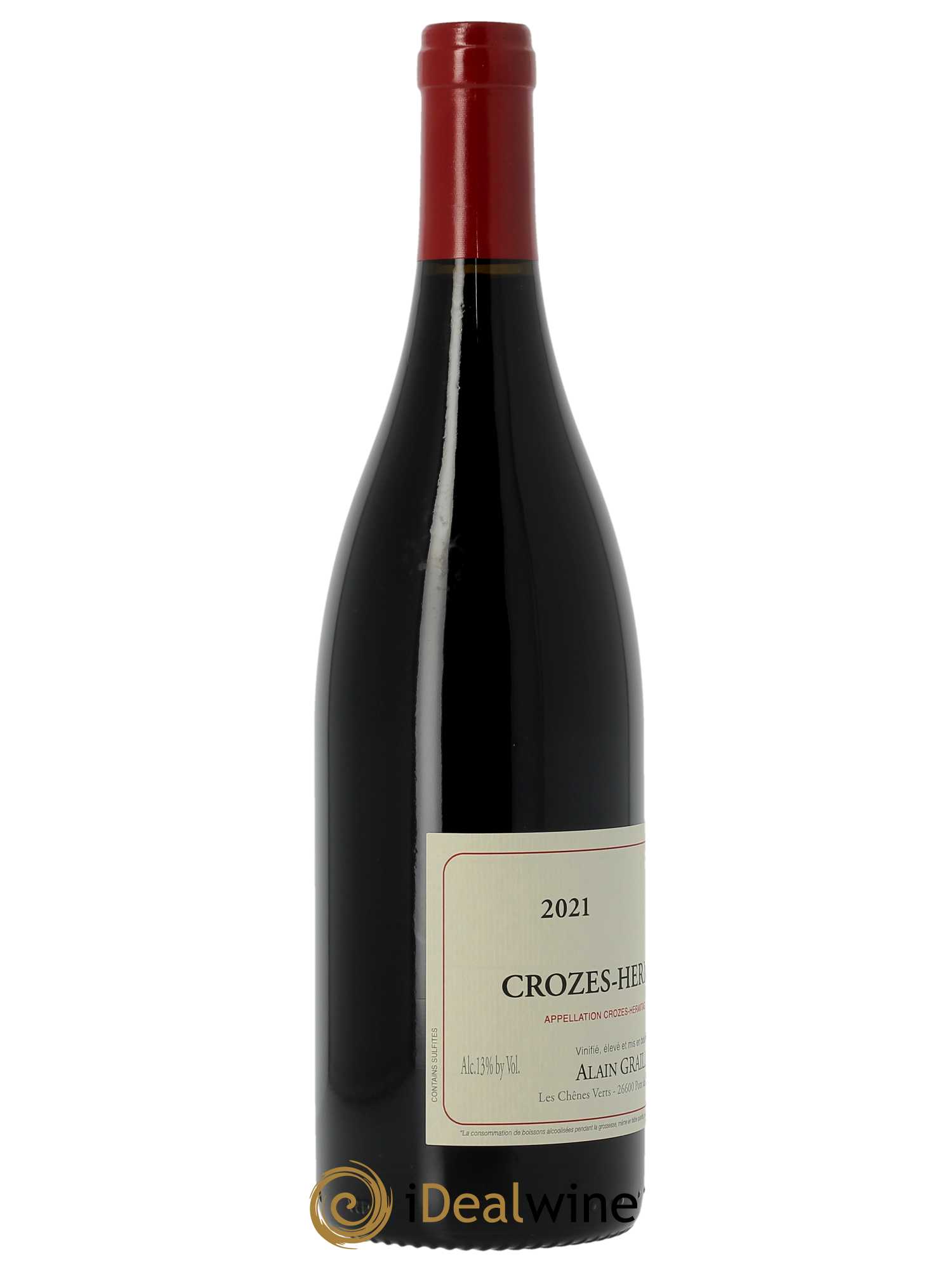Crozes-Hermitage Domaine Graillot  2021 - Lot de 1 Bouteille
