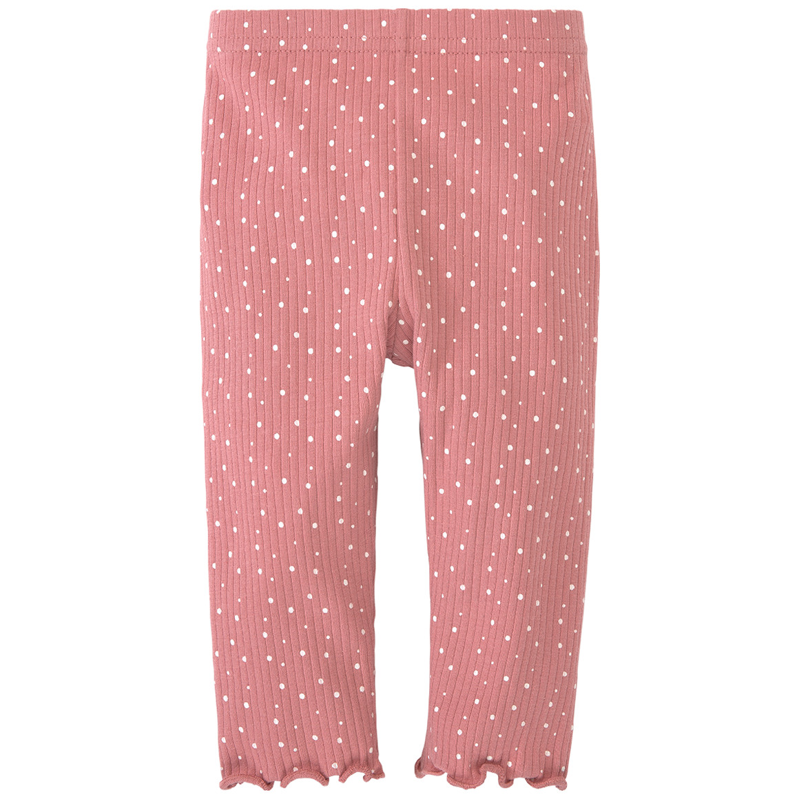 Newborn Leggings mit Punkte-Allover