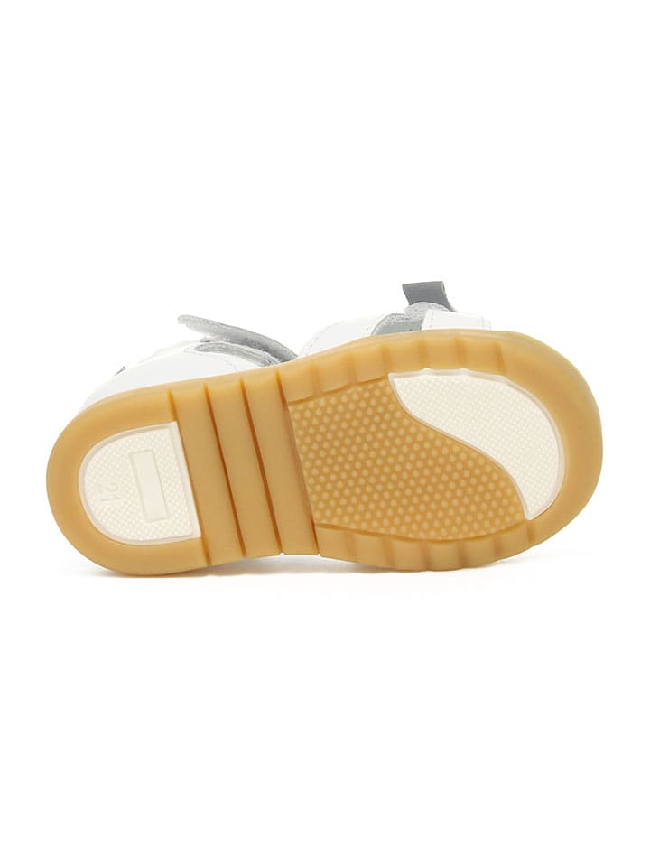 Bartek Leder-Sandalen in Weiß günstig kaufen