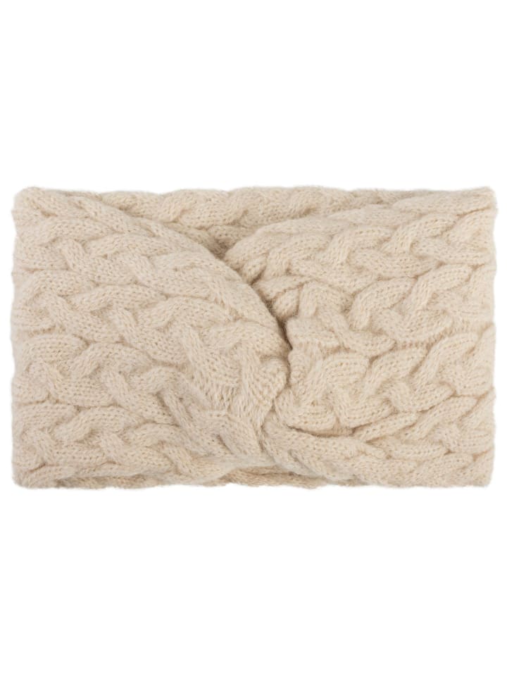 styleBREAKER Strick Stirnband in Beige günstig kaufen onesize